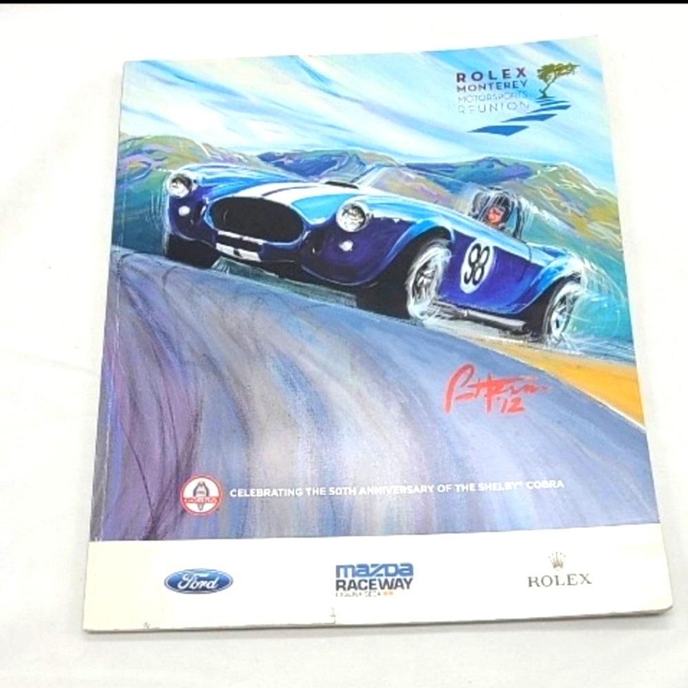 Rolex Monterey Motorsports Reunion Event Programs (2)